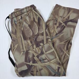 Vintage Bigfoot Camo Pants Medium Reg With Leg Zip Adj Waist Made USA Warm
